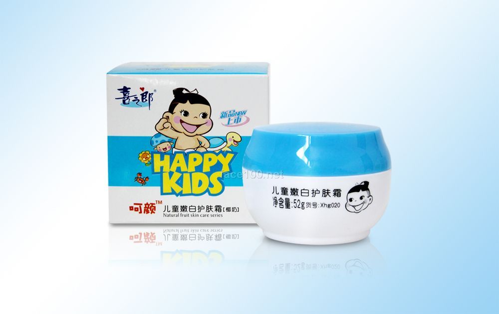 呵顏兒童嫩白護(hù)膚霜（椰奶）