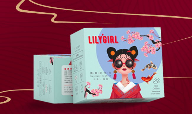 LilyGirl國潮綿柔系列袖珍巾