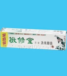 敬修堂勁爽抑菌家庭裝165g代理