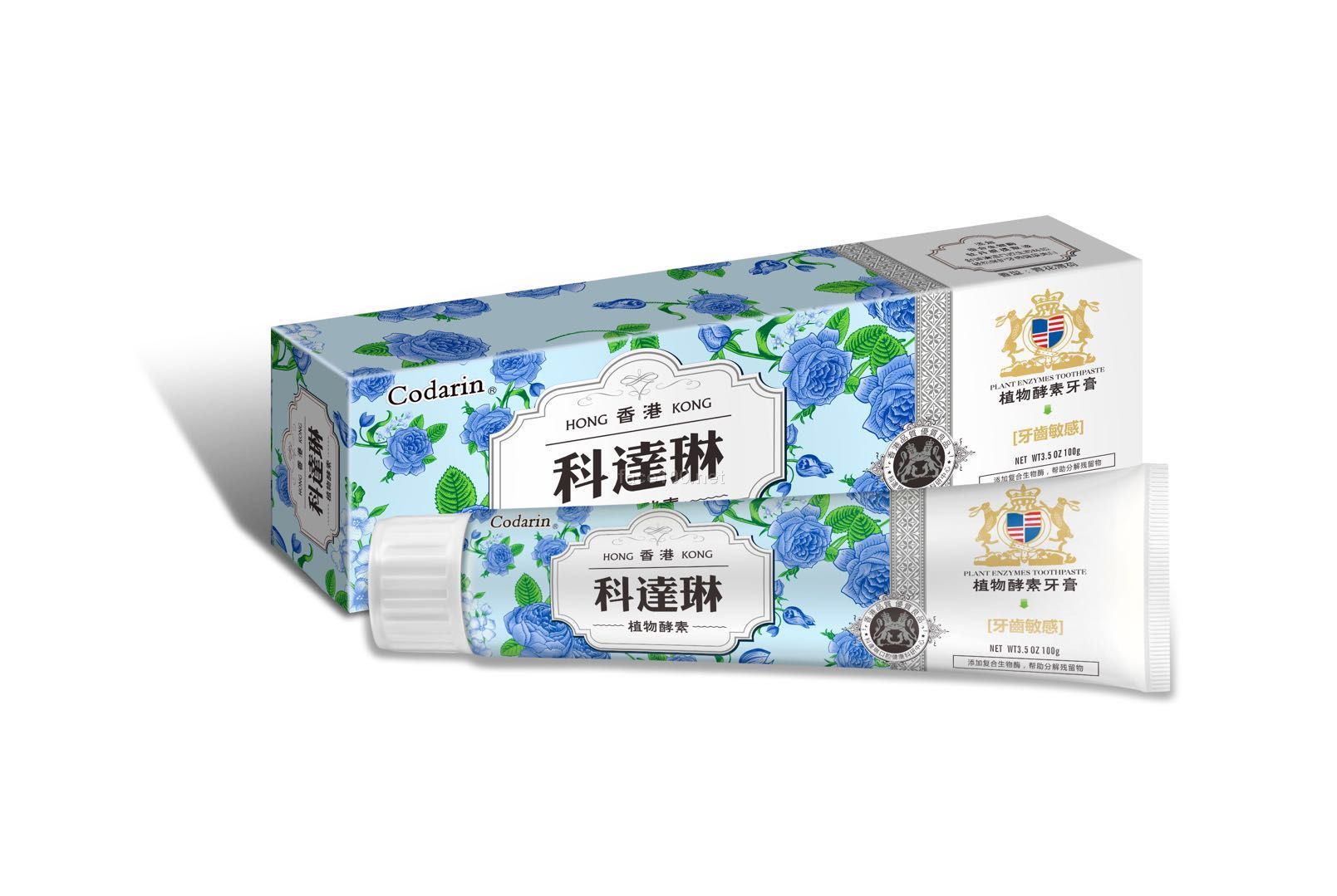 科達琳植物酵素牙膏-牙齒敏感