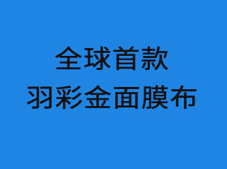 羽彩金—薄荷醇鎖水面膜布代理批發